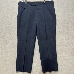 Vintage Givenchy Monsieur Men's Wool Blend Men's Blue‎ Dress Pants Size 38
